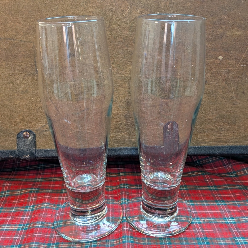 💰SALE 💰 Vintage Footed Pilsner Glass Set
